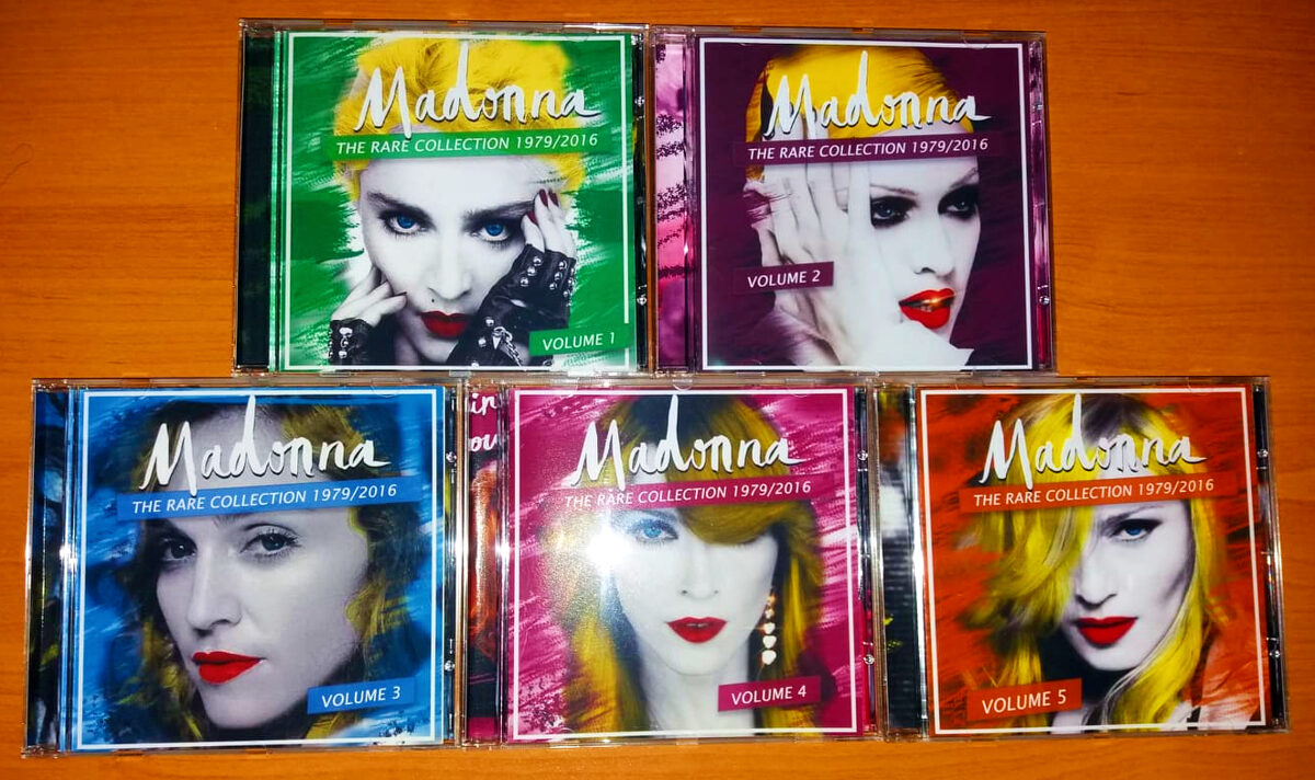 Madonna - The Rare Collection 1979 - 2016 (B-sides & Unreleased) 5 CD Set