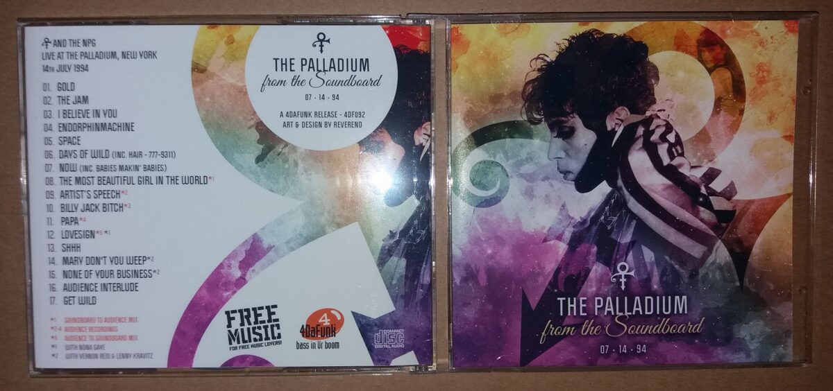 Prince - Palladium From The Soundboard 2CD
