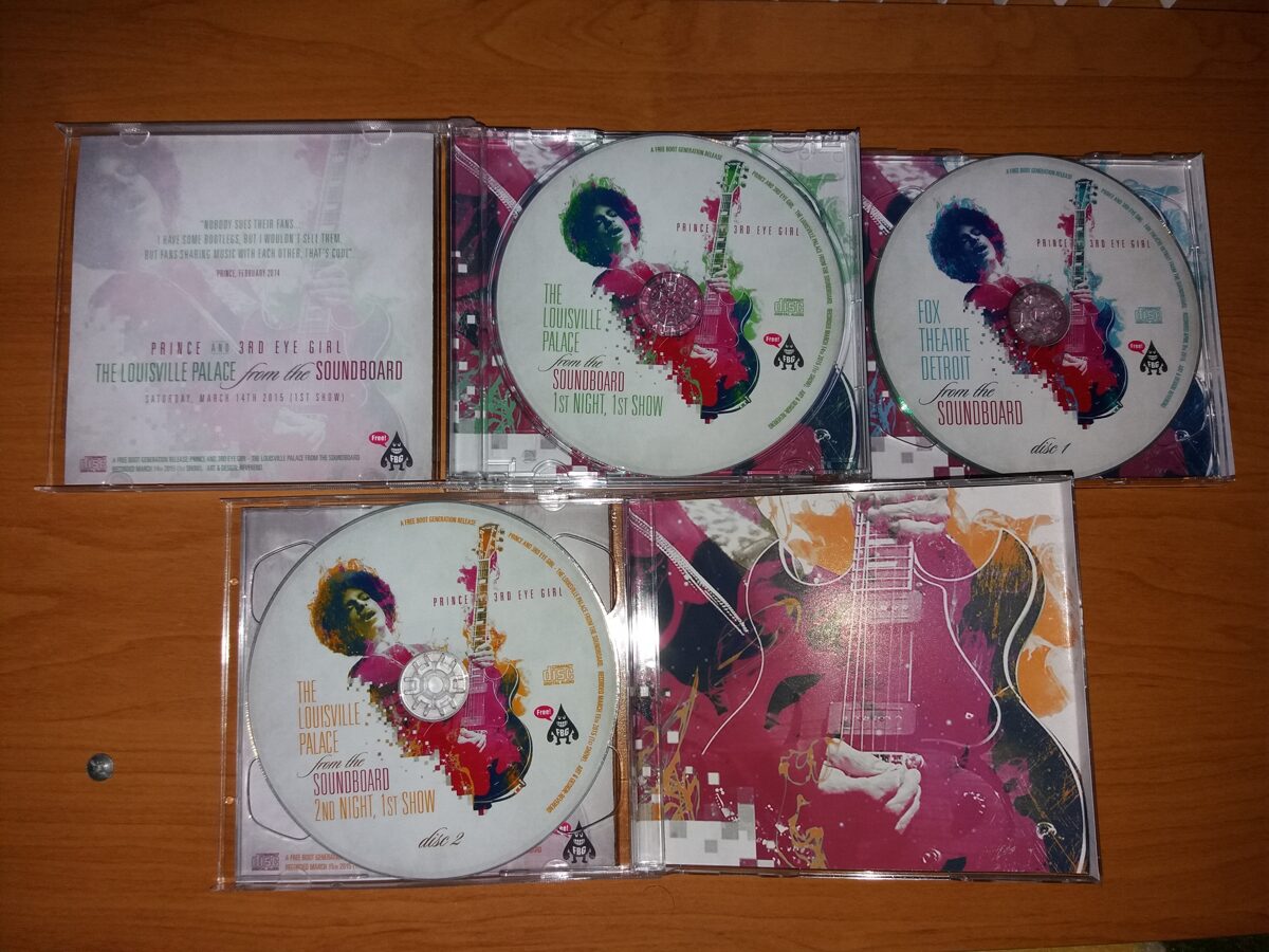 Prince - Hit 'N Run From The Soundboard Vol. 1, 2 and 3 5CD Set