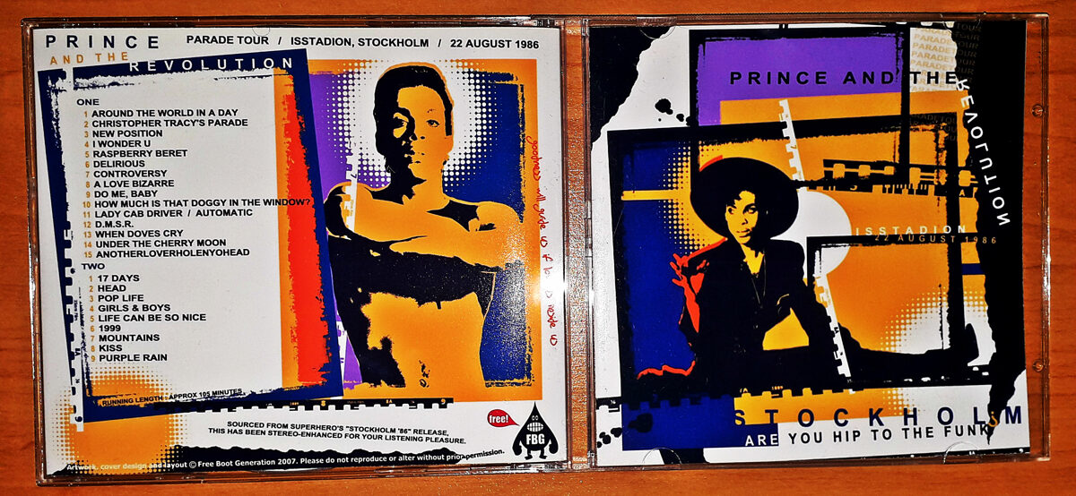 Prince - Stockholm, Are You Hip To The Funk? 2CD