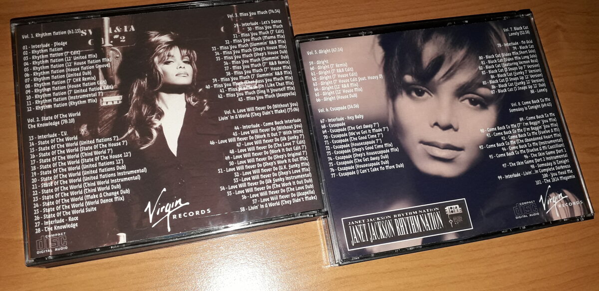 お気に入り】 Janet Jackson remixer 8セット RYTHEM NATION 洋楽 