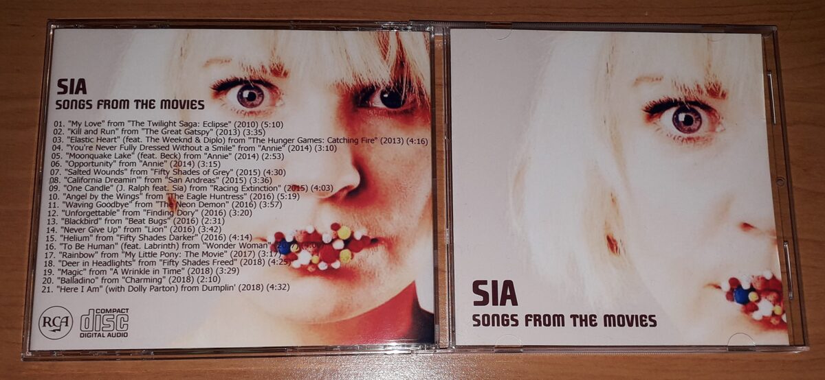 Sia - Songs From the Movies