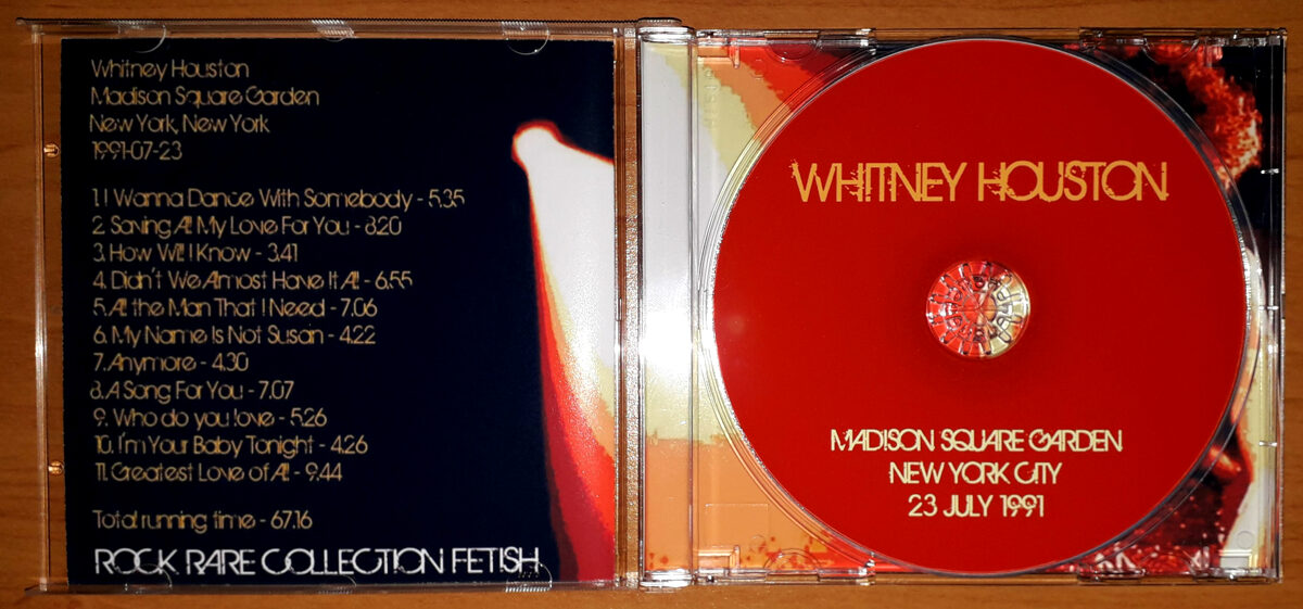 Whitney Houston - Madison Square Gardens New York City 23 July 1991