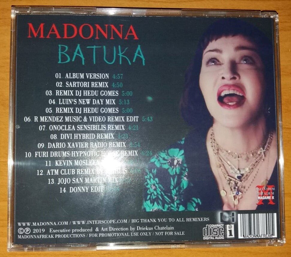 Madonna - Batuka (The Remix Collection)