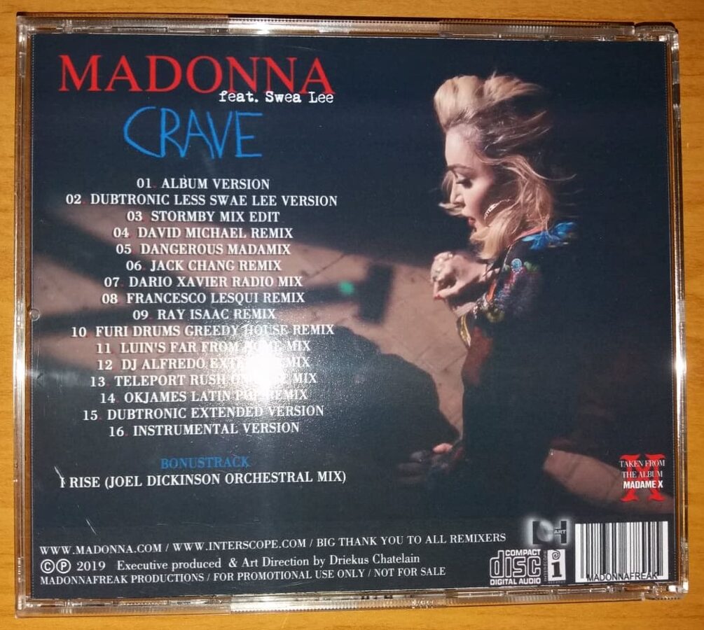 Madonna - Crave (The Remix Collection)