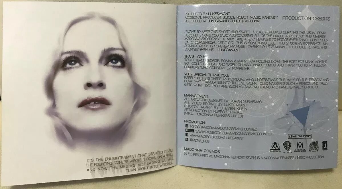 Madonna - Cosmos 2CD