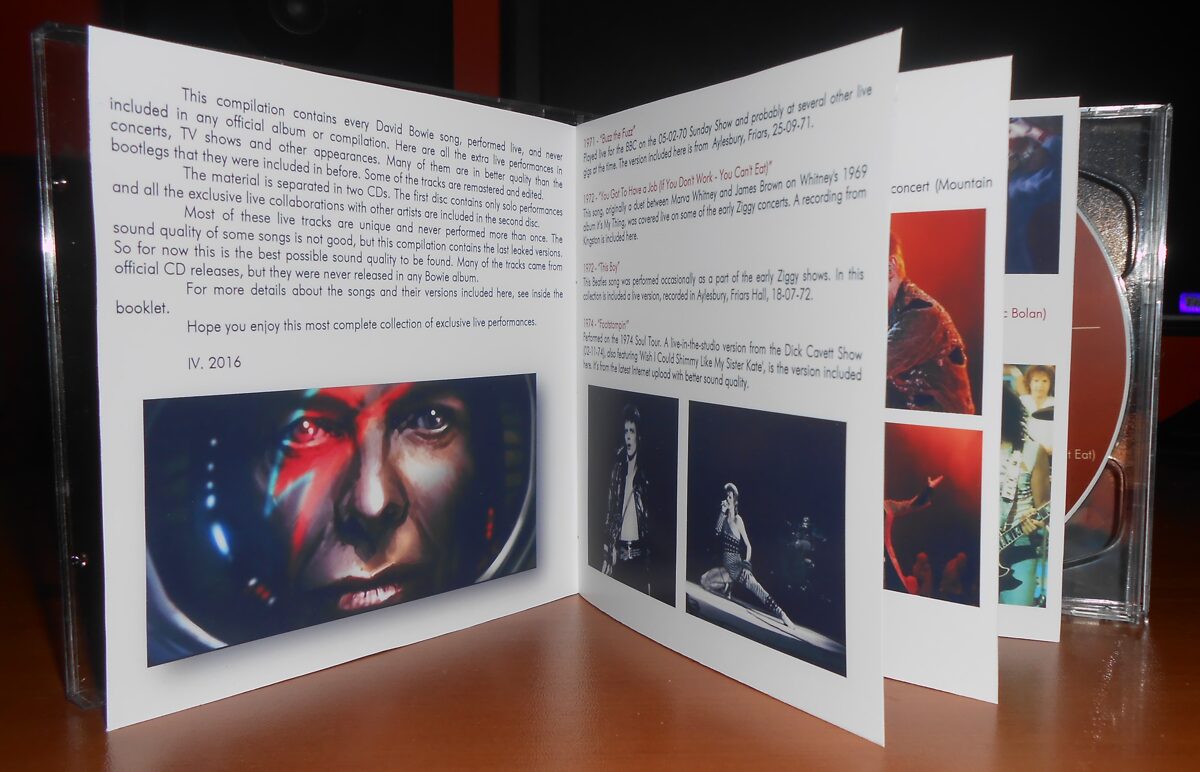 David Bowie - The Terran Chronicles (Exclusive Live Performances) 2CD