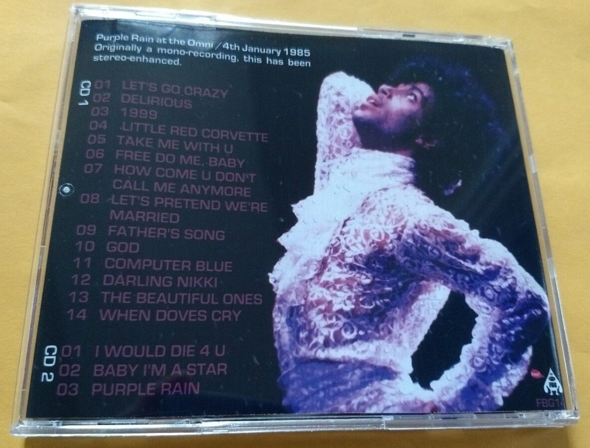 Prince - Purple Rain At The Omni 2CD